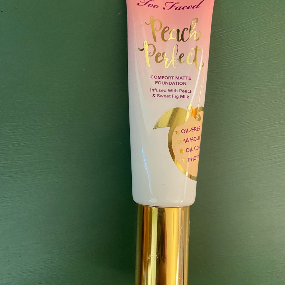 Peach perfect foundation